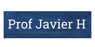 Logo simple profjavierh 2026 sin fondo